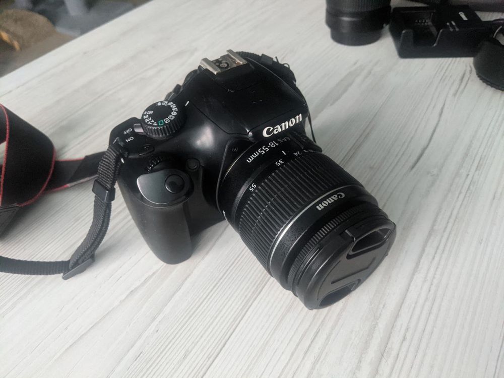 Canon 1100D + обєктив 55-250 + сумка-чохол