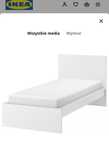 Łóżko jednoosobowe IKEA MALM - zarezerwowane