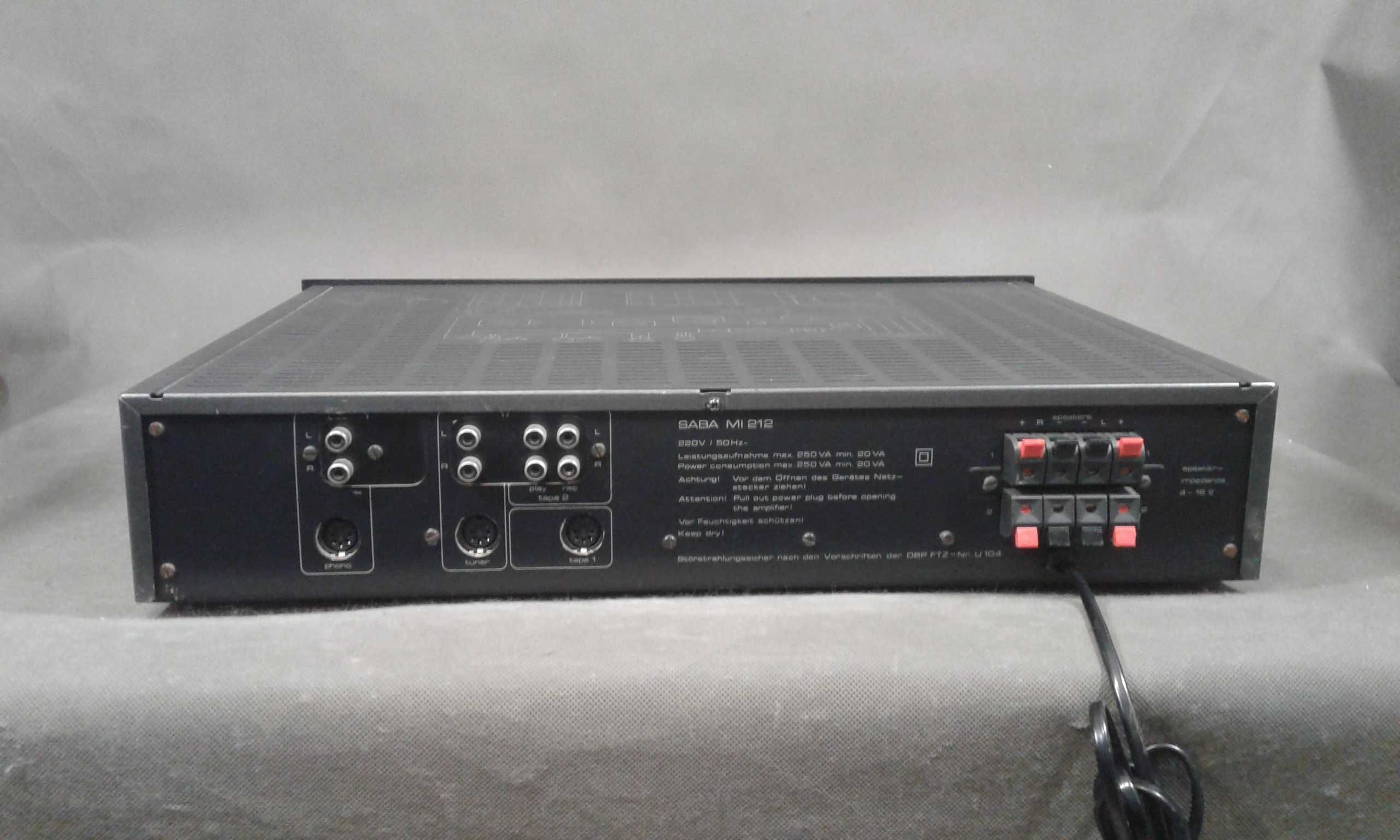 SABA MI 212,wzmacniacz stereo