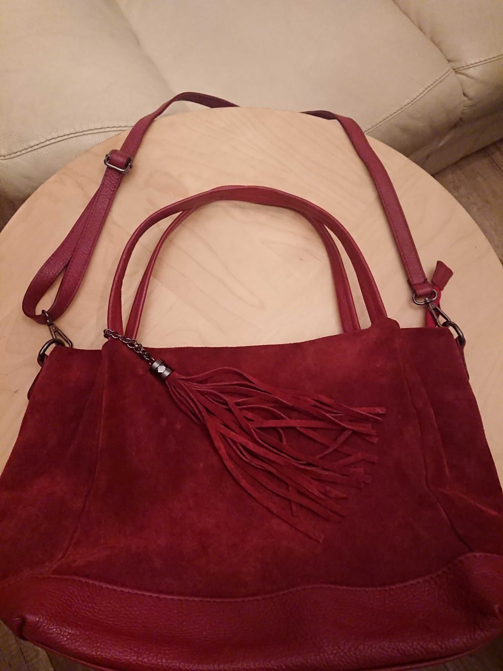 Torebka Genuine Leather