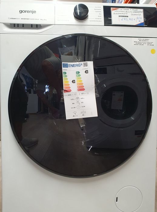 Máquina de lavar roupa 8 Kg e secar 5 Kg WDAM854AP -GORENJE