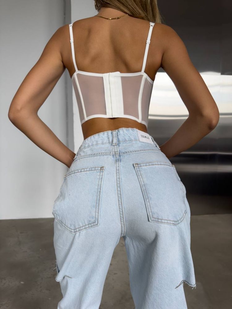 топи з сіточки white top
