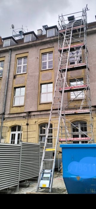 Wynajem winda geda 250kg podnośnik żuraw wyciągarka dźwig Wrocław 7/24