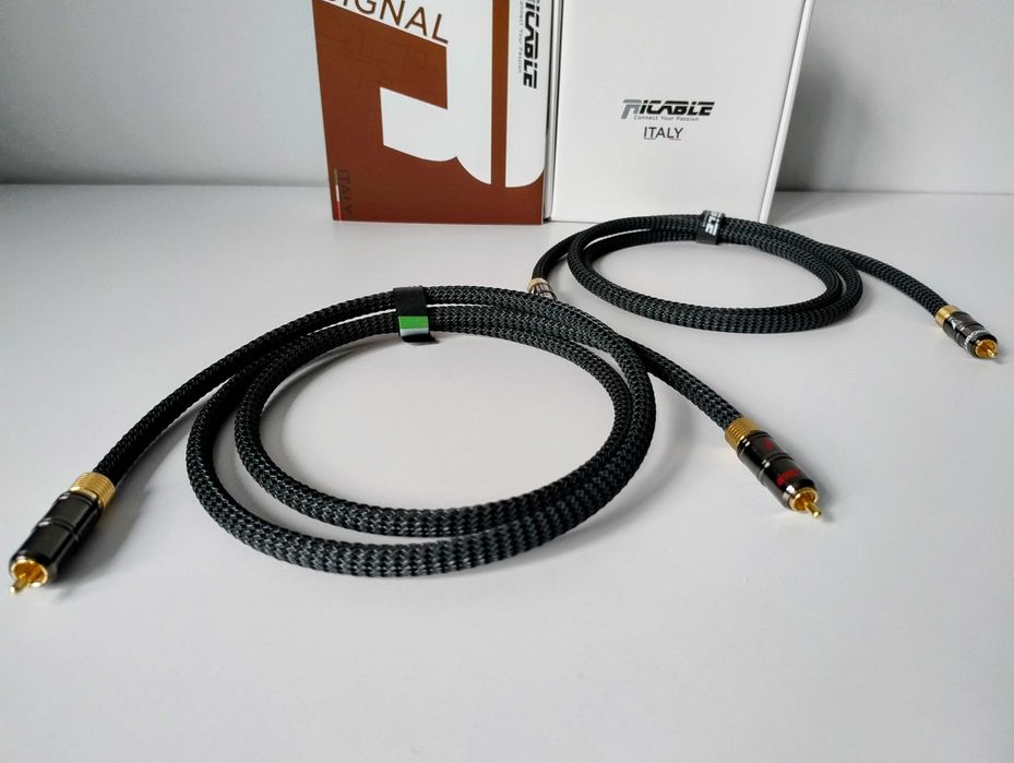 Kabel interkonekt RCA Ricable Magnus Signal - 2x1.5m. Nowy