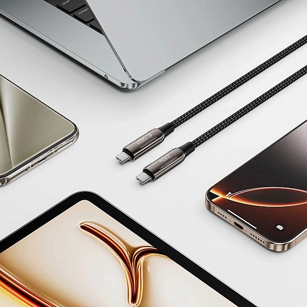 Kabel Tech-Protect UB10T Ultraboost USB-C PD240W/QC4.0/200 cm - czarny