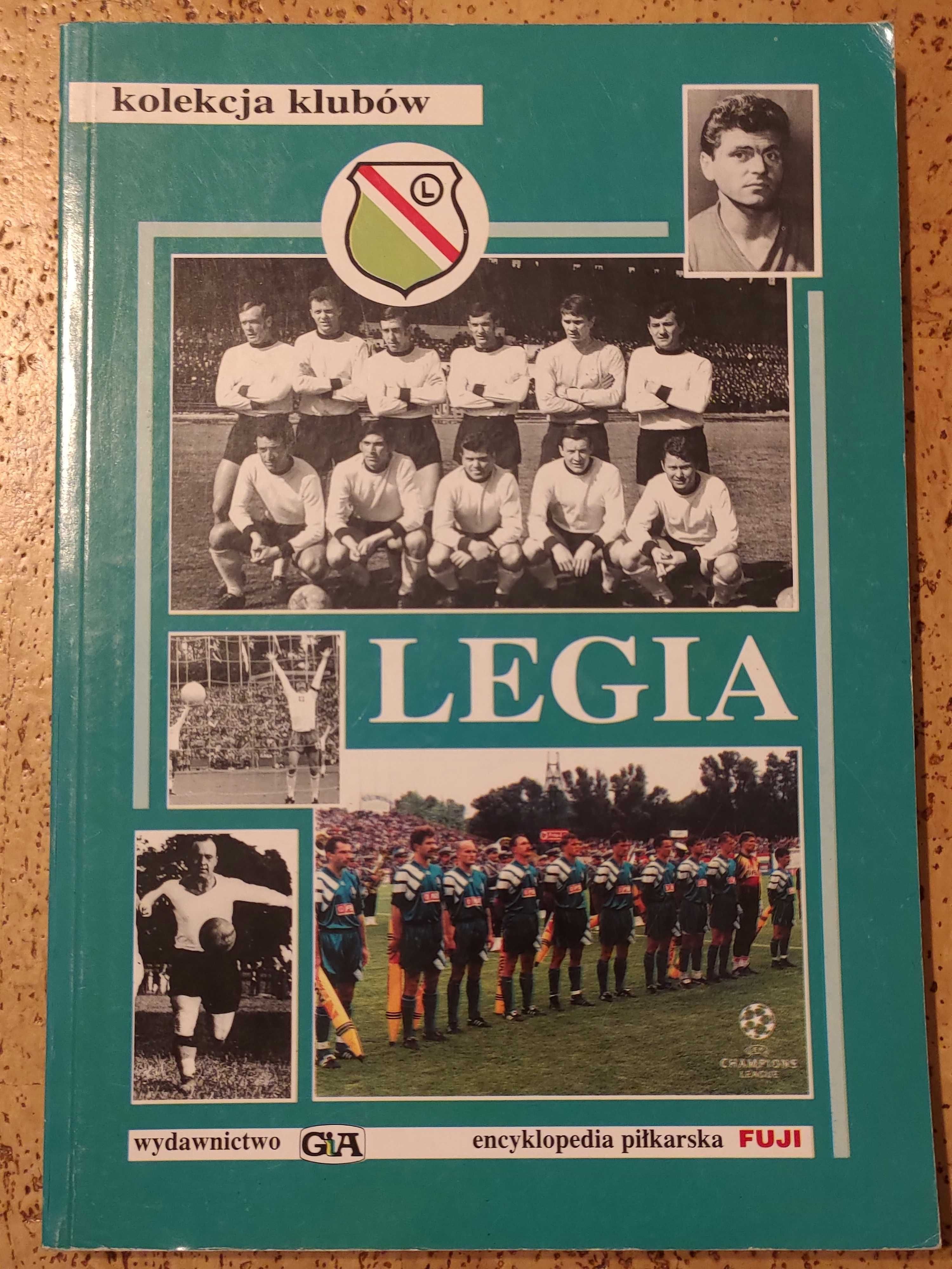 Legia Warszawa kolekcja klubów encyklopedia piłkarska Fuji książka