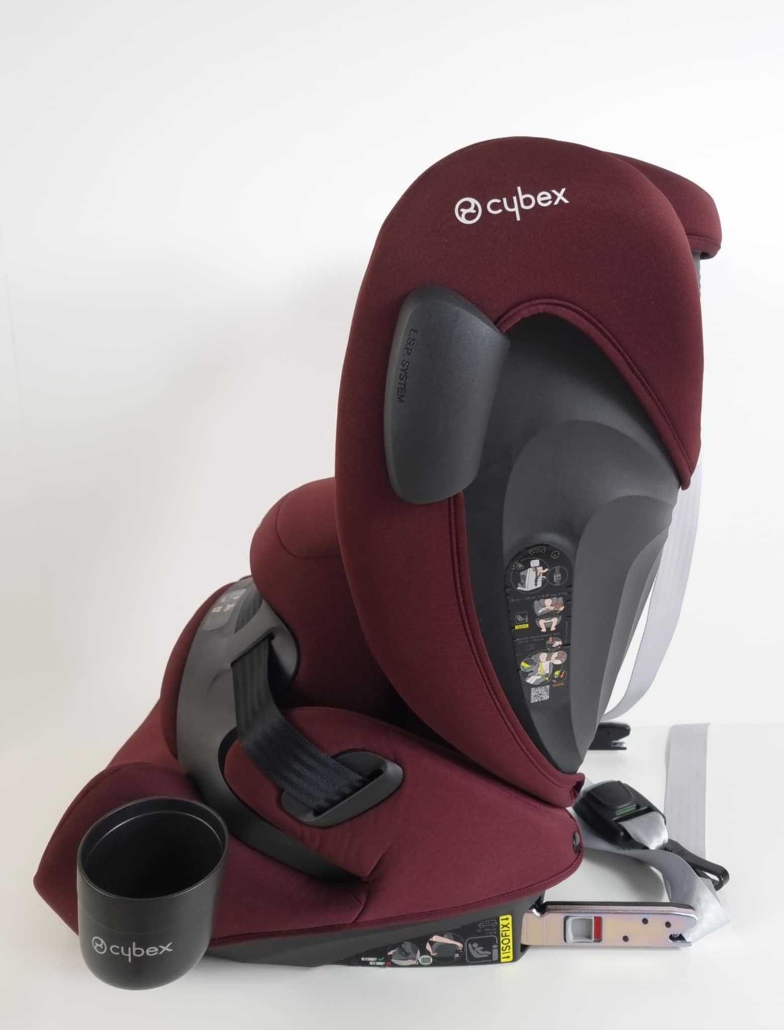 NOWY Fotelik Cybex Pallas B4 i-Size isofix 76-150 cm 9-50 kg Rumba Red