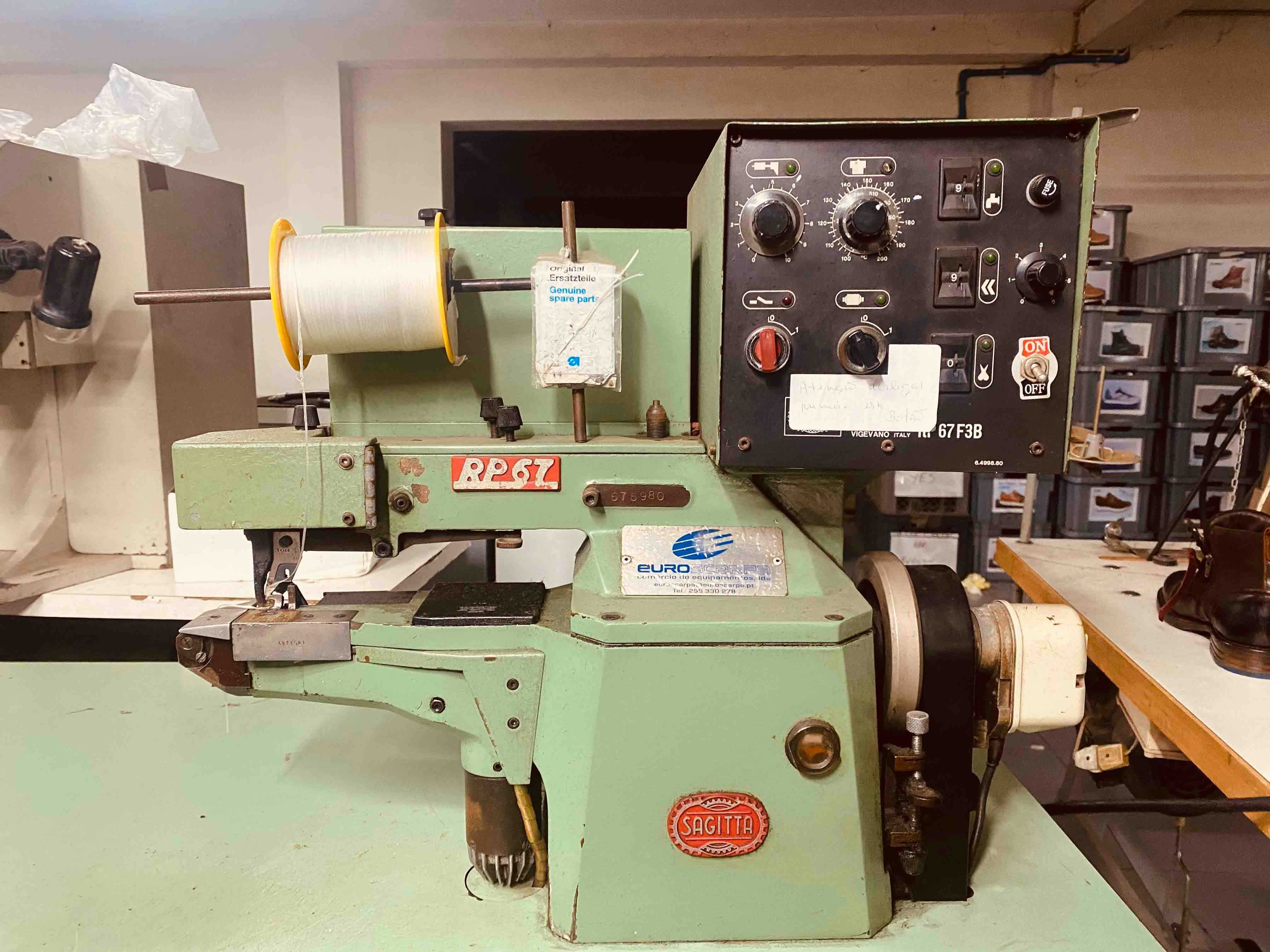 Máquina de Orlar SAGITA RP67F3B - Calçado