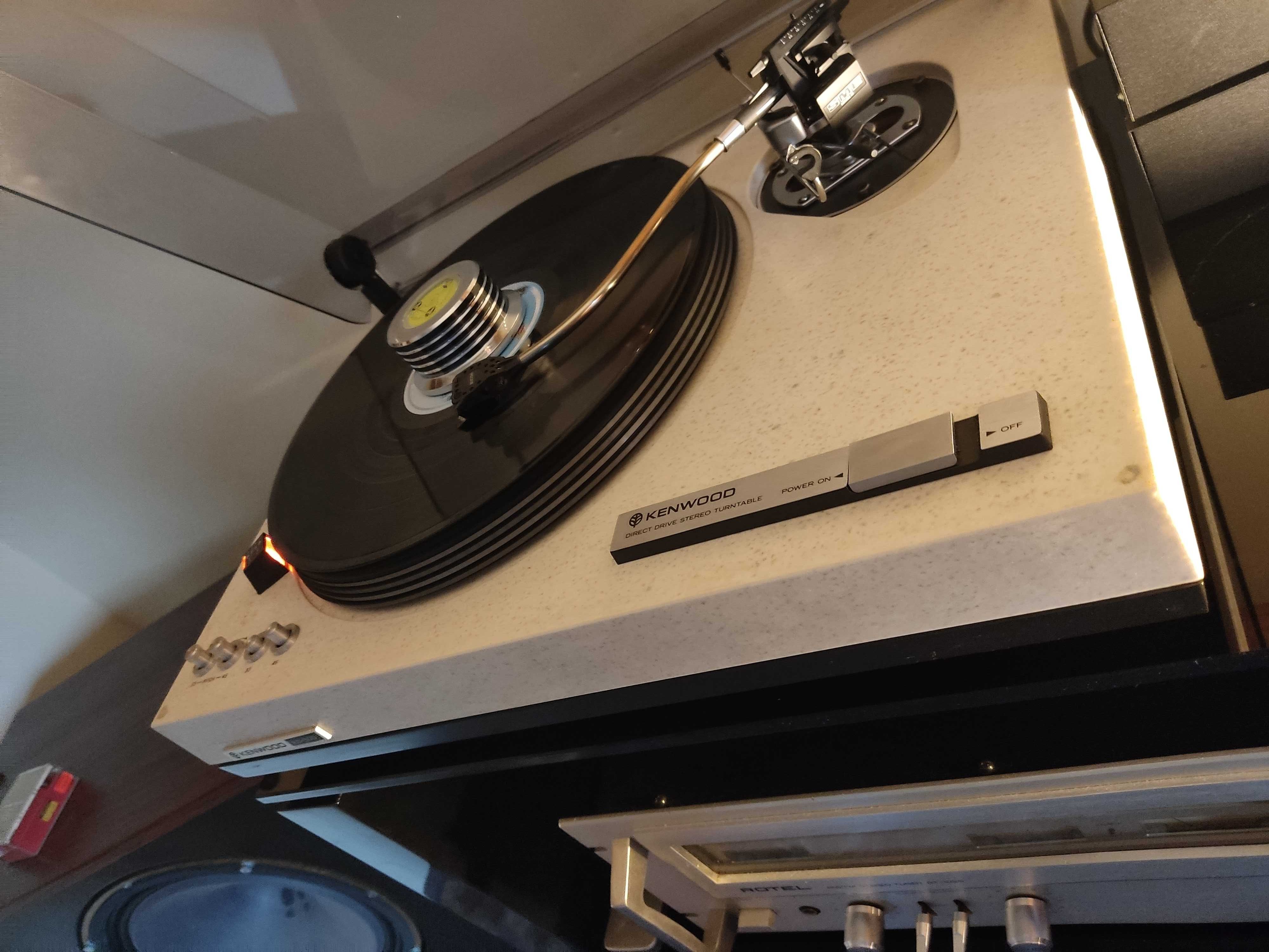 Gramofon Kenwood KD-500 + SME 3009 III + wkładka,super stan prywatnie