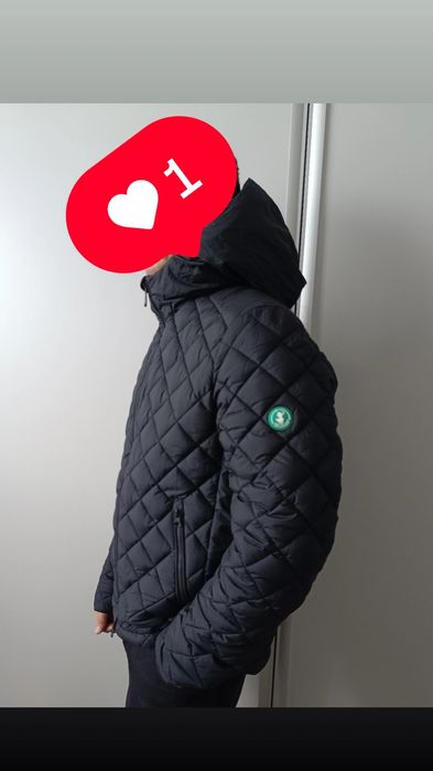 Save the Duck kurtka pikowana z kapturem r L Tarak