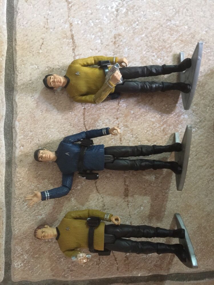 Bonecos/ figuras Star trek