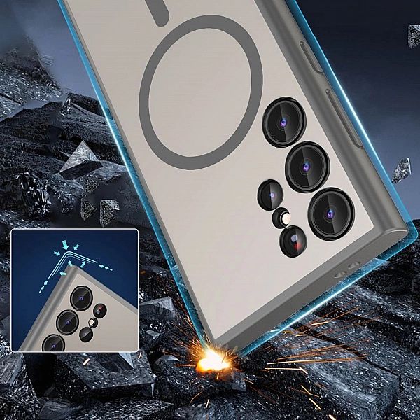 Tech-Protect Magmat Magsafe Galaxy S24 Ultra Matte Titanium