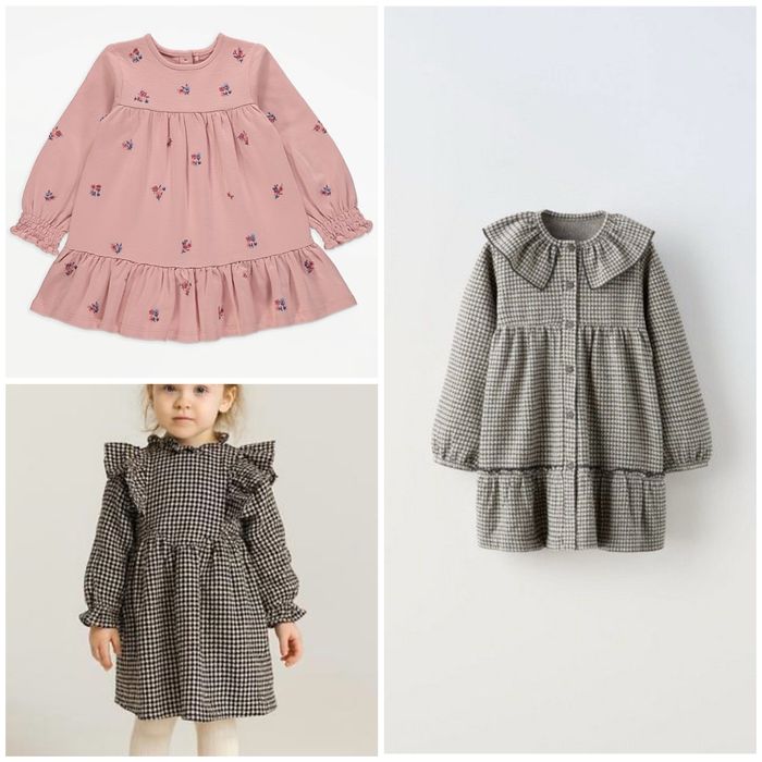 Стильні, теплі сукні  трикотажні Zara , Next розмір 3-4 роки 98-104