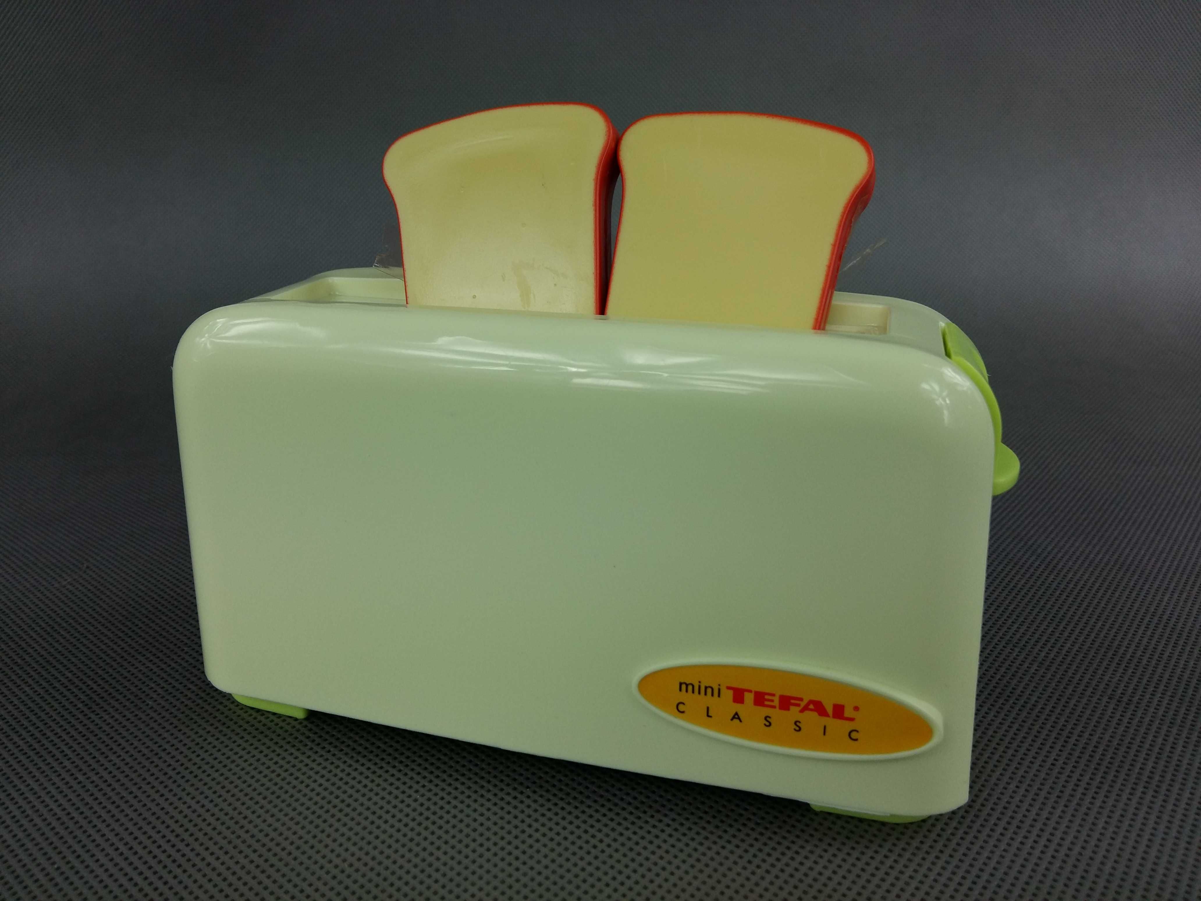 SMOBY nowy toster zielony z grzankami na licencji TEFAL