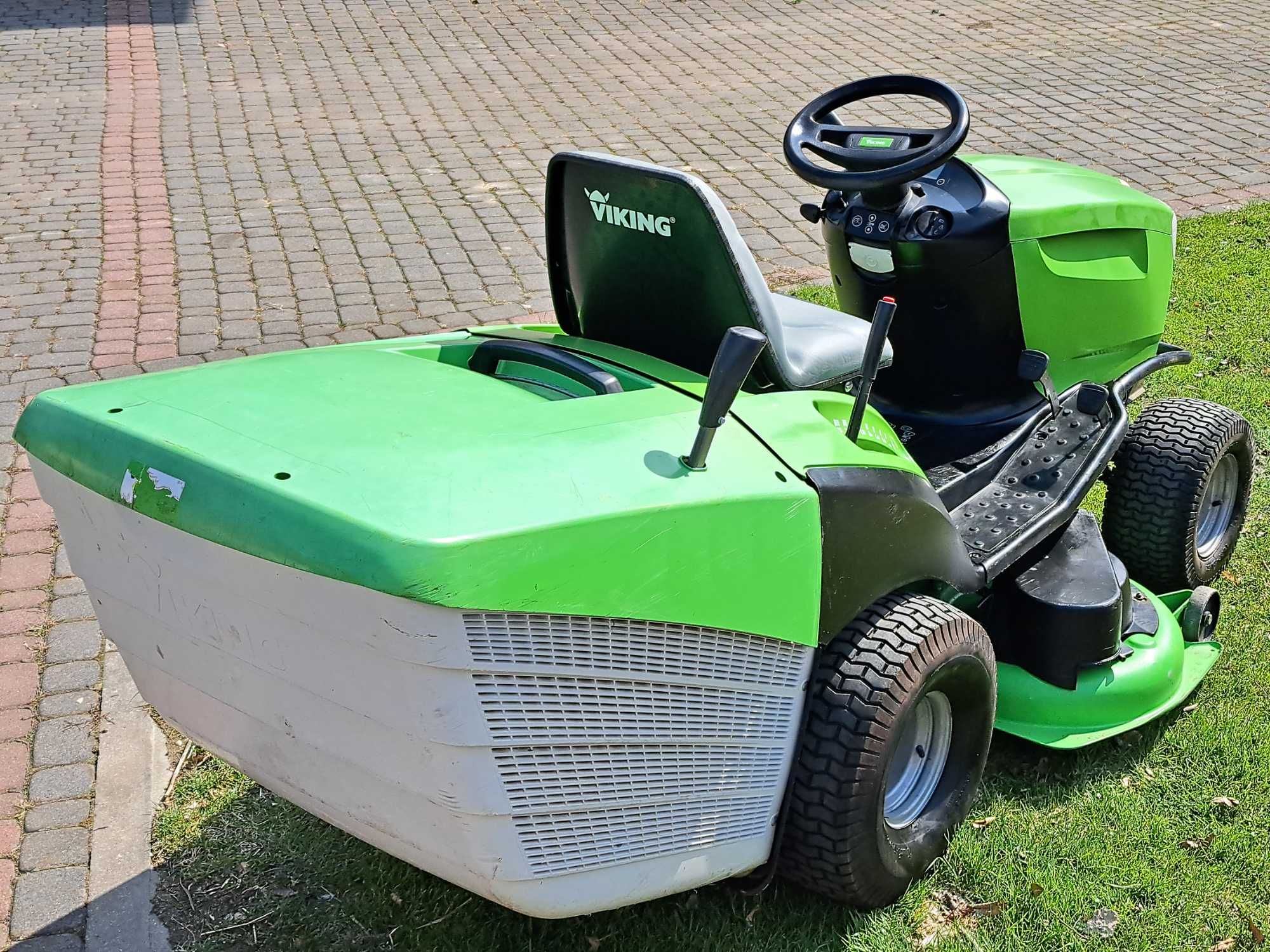 Kosiarka samojezdna traktorek Viking T6 MT6127 ZL Briggs V2 23 KM Hyd