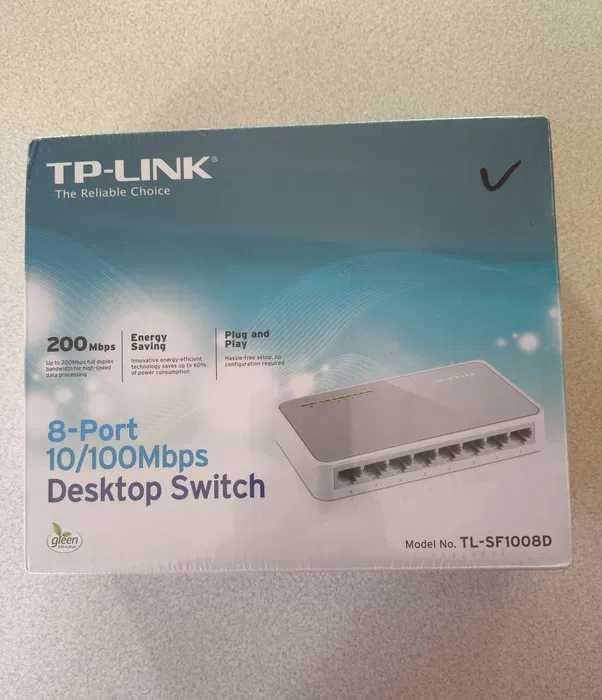 Switch TP-Link TL-SF1008D 8xFE