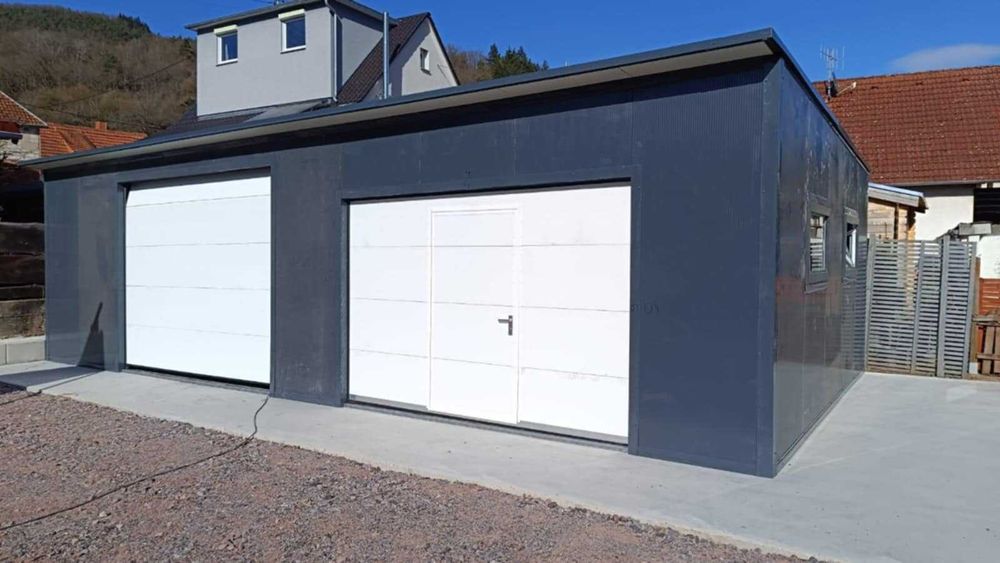 Garaż  6x6 płyta warstwowa PIR 6CM . PRODUCENT . Cała Polska