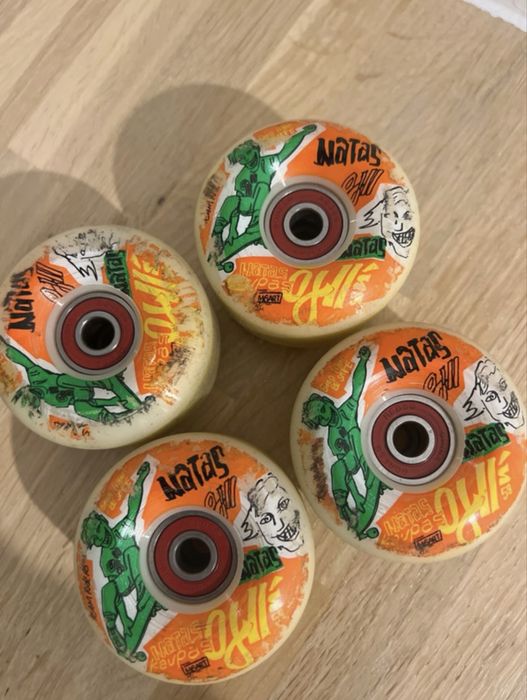 Kółka OJs natas Kaupas 58mm 95A Spitfire Bones Dragons deskorolka