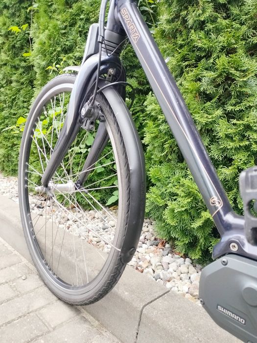 Rower elektryczny SPARTA silnik centralny Shimano