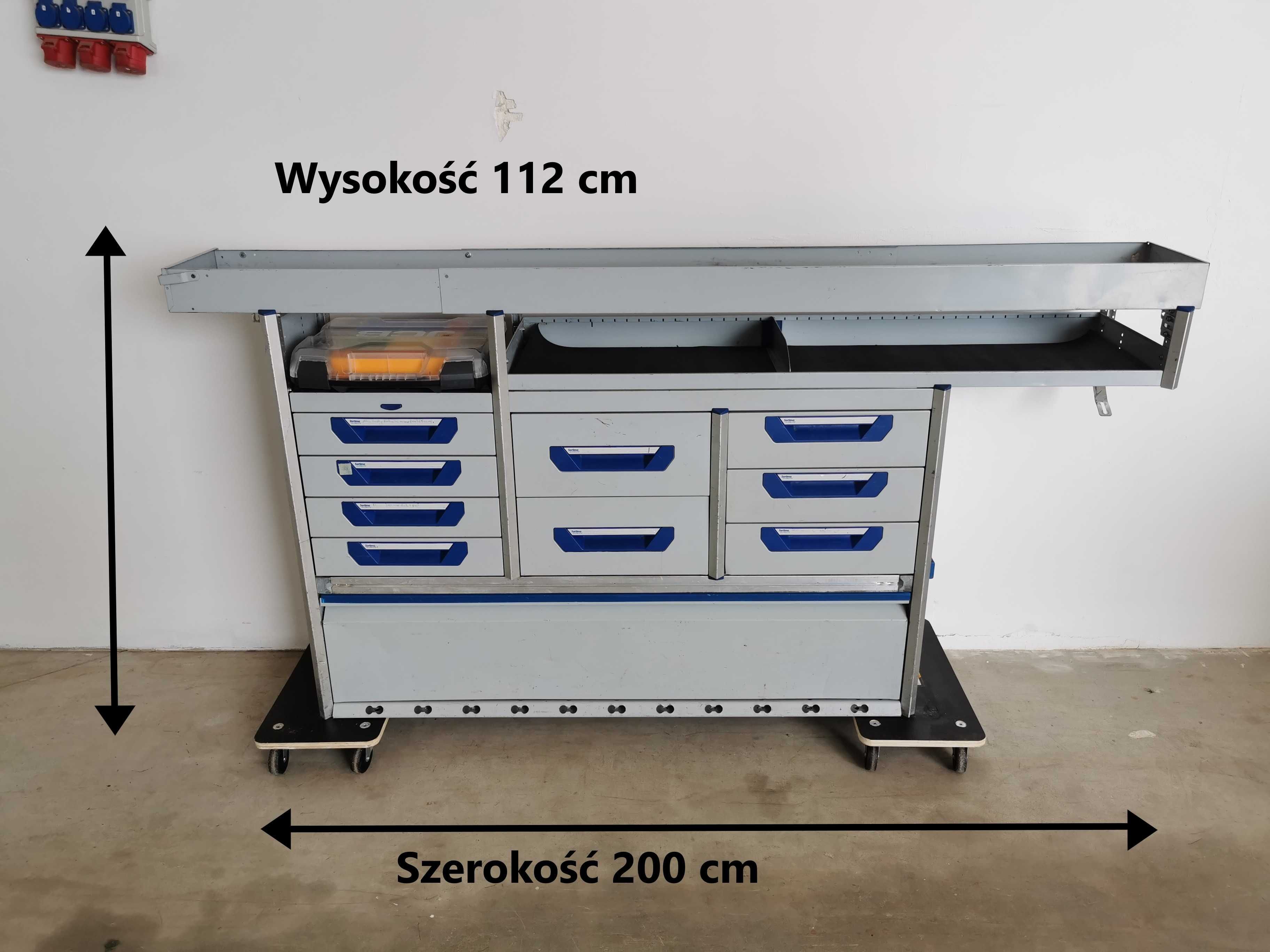Zabudowa serwisowa warsztatowa Trafic VIVARO PRIMASTAR TRANSIT CUSTOM