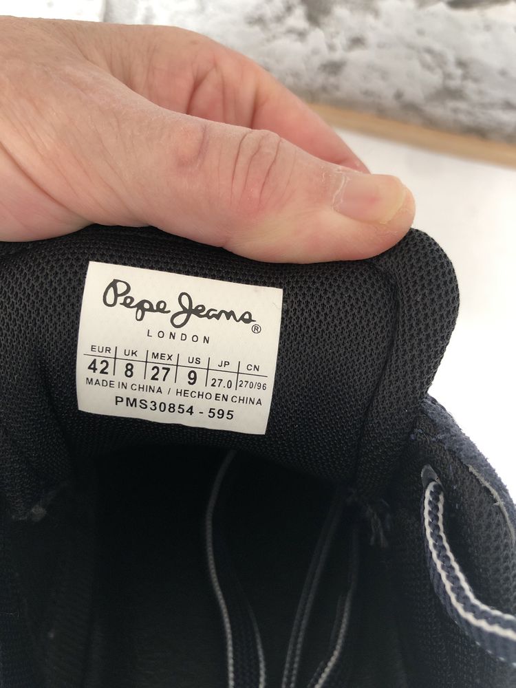 Pepe jeans кроссовки 42р. Оригинал новые.