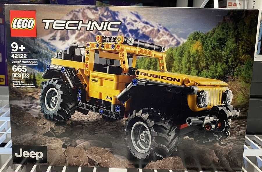 Lego Technic 42122 - Jeep Wrangler - nowe, oryginalnie zapakowane