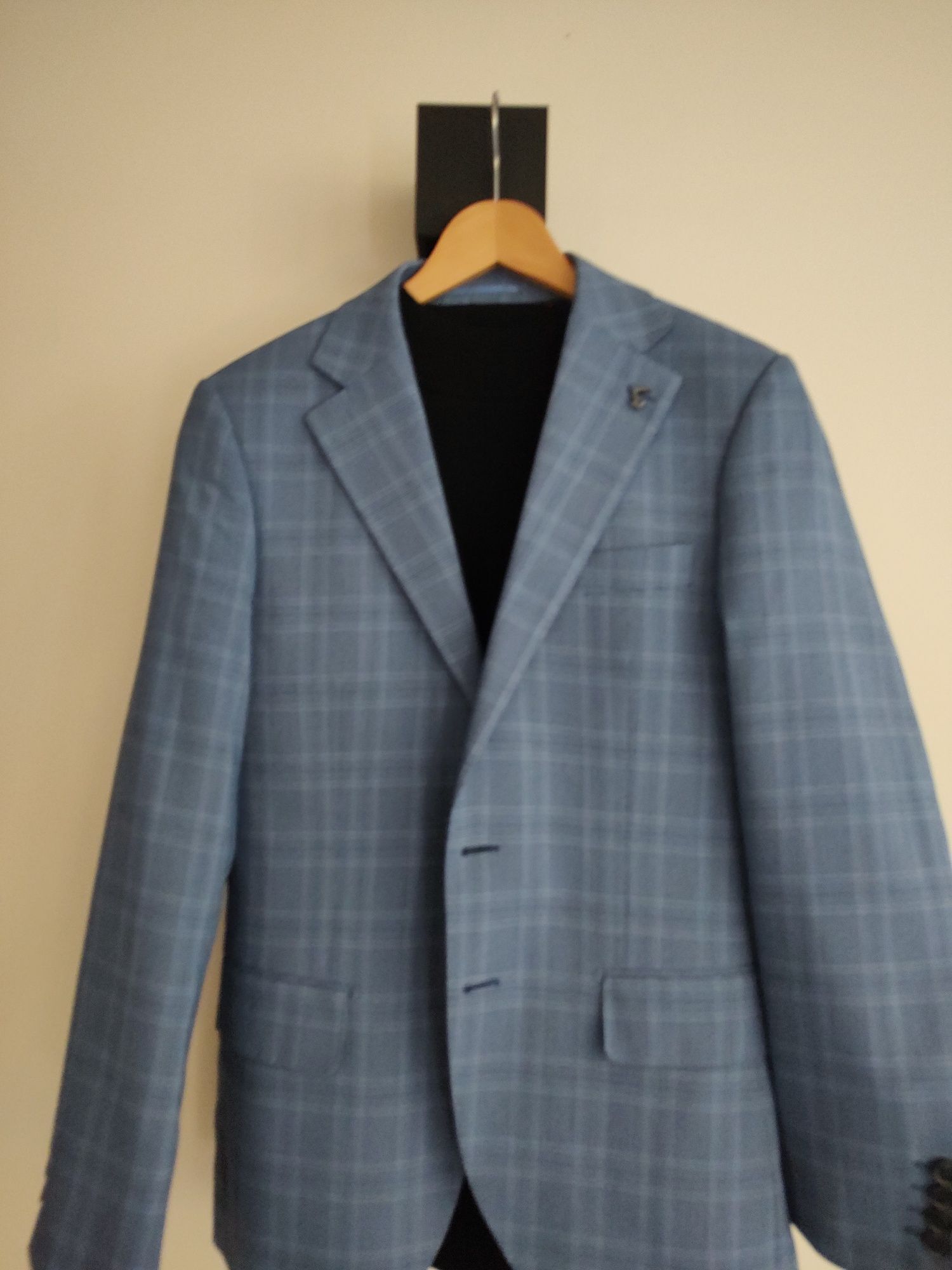 Czarny półgolf Marcin Celio 100 % wełna merino