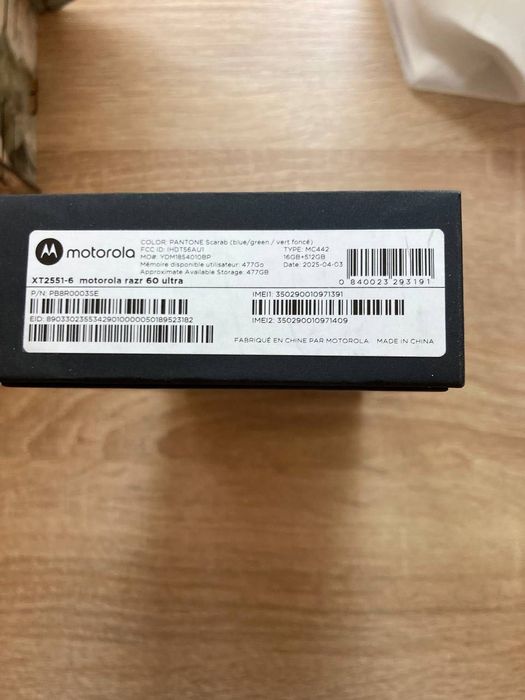 Motorola razr 60 ultra 16/512
