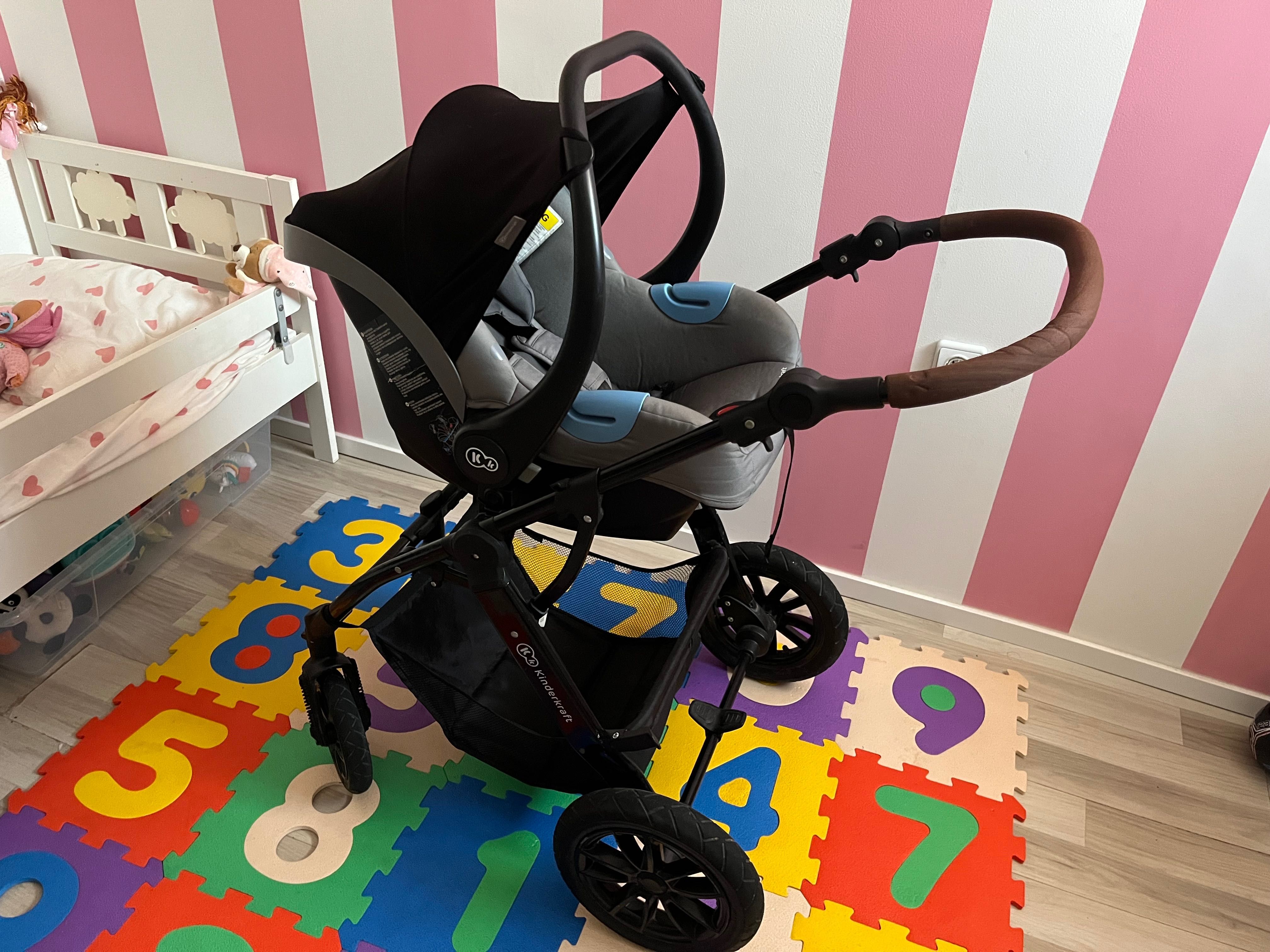 Carrinho bebé kinderkraft 3 em 1