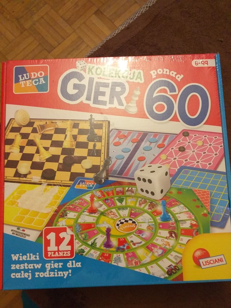 Zestaw gier Lisciani 60 gier