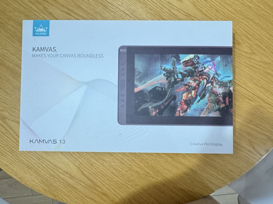 Tablet graficzny Kamvas 13 zielony nowy !