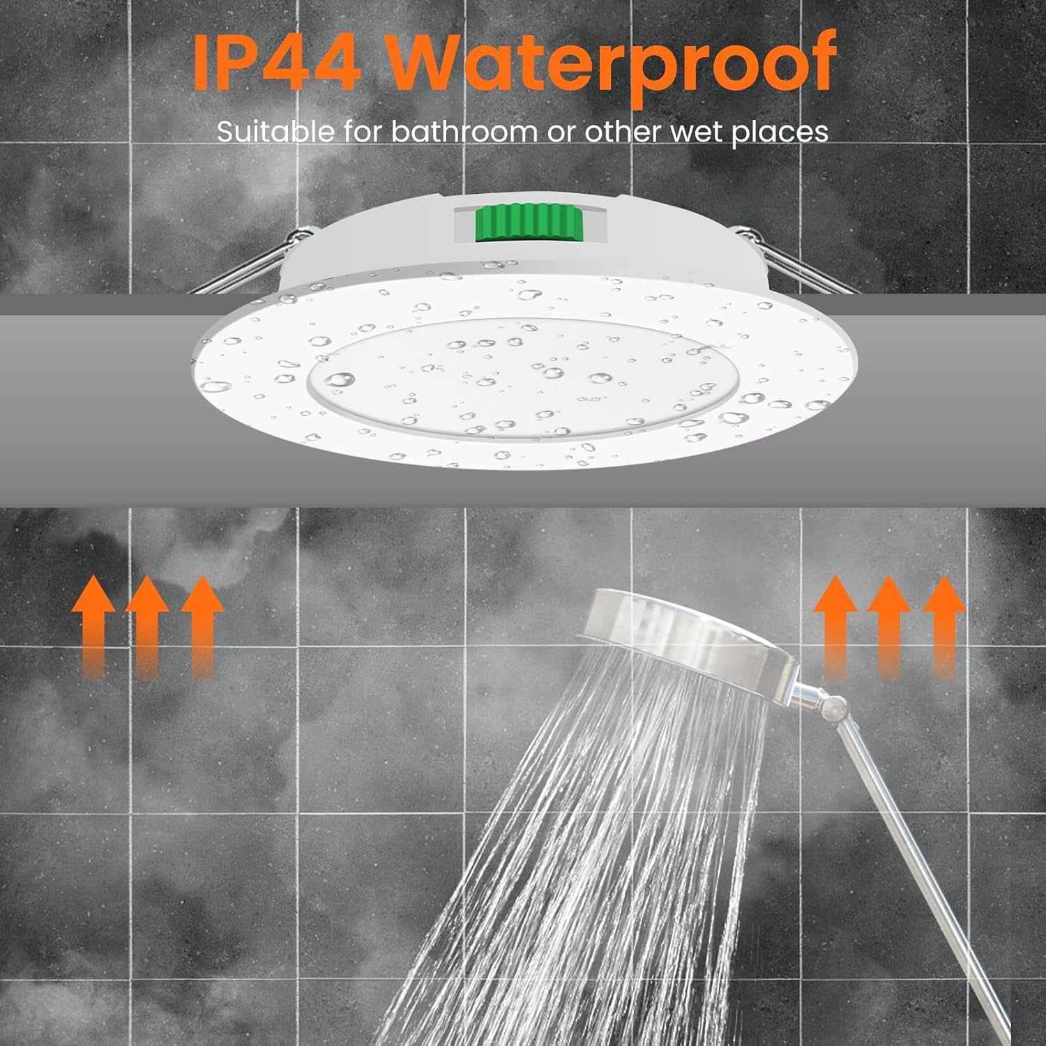 Oprawy Sufitowa LED 10W z ściemnianiem i regulacją barwy 12 szt.