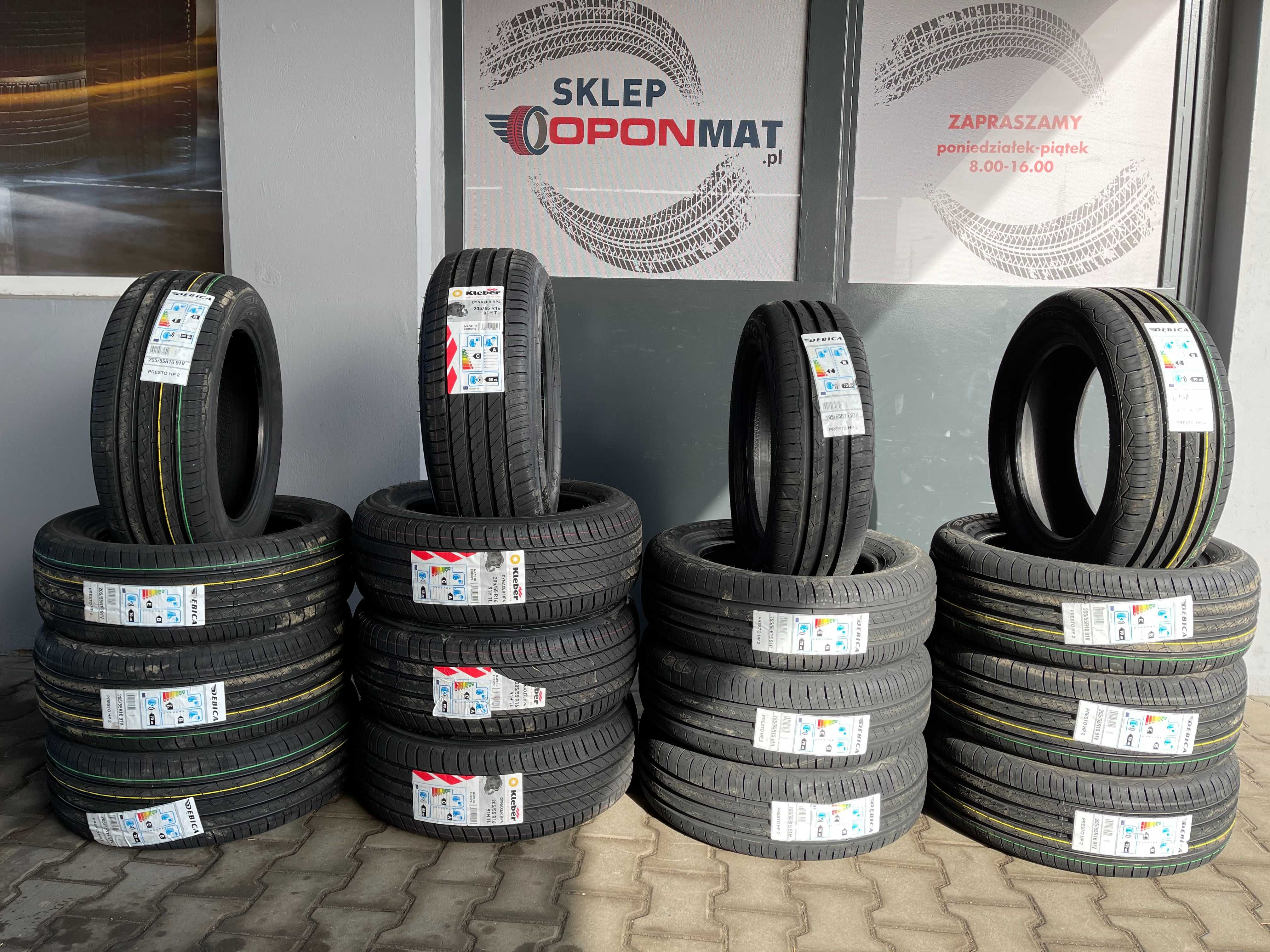 Opona 205/55R16 Lato DĘBICA Presto POINT-S CONTINENTAL Nowa Świeża Pr