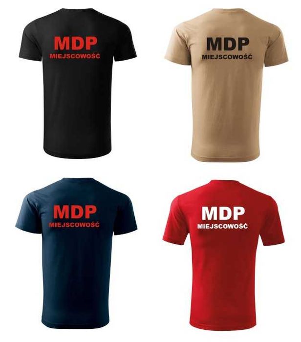 Koszulki Koszulka STRAŻ POŻARNA OSP MDP PSP z Twoim własnym nadrukiem
