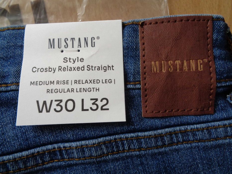 Nowe z metkami oryginalne dżinsy damskie Mustang, Rozm. L/40