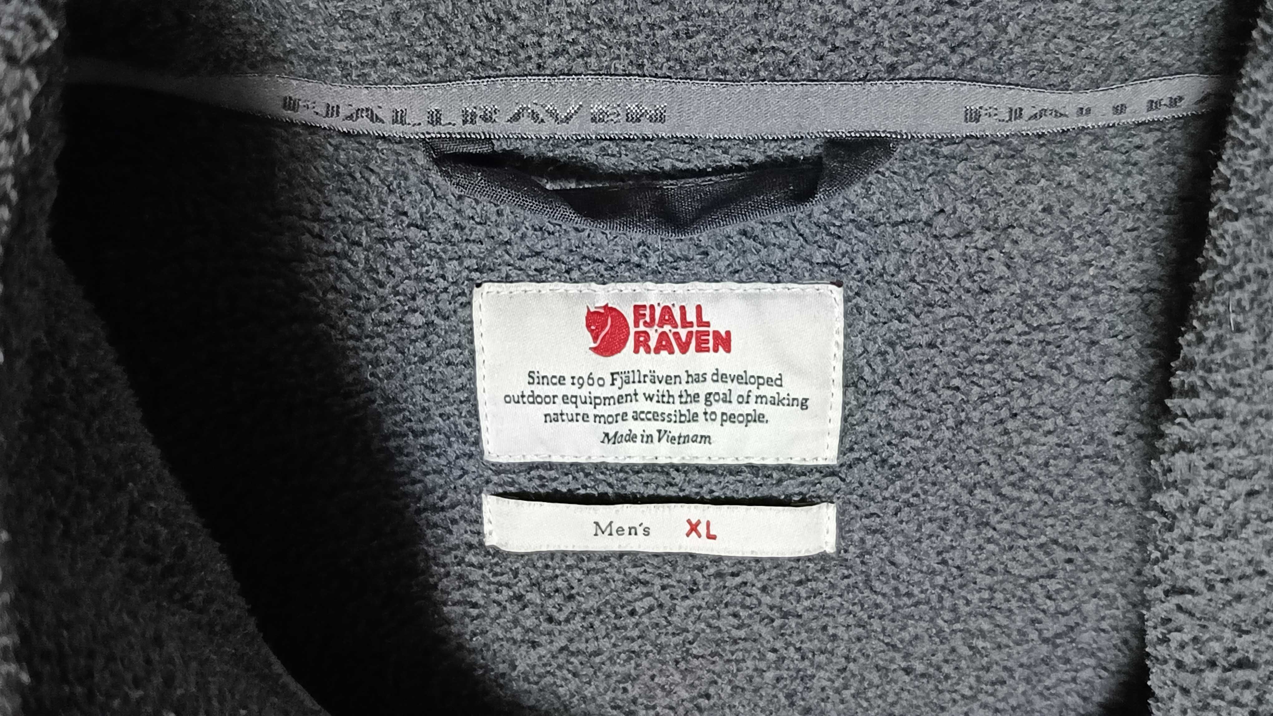 Męska kurtka polarowa FJALLRAVEN r.XL stan bardzo dobry