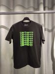 Футболка CARHARTT WIP Fading Script Tee Black & Lime