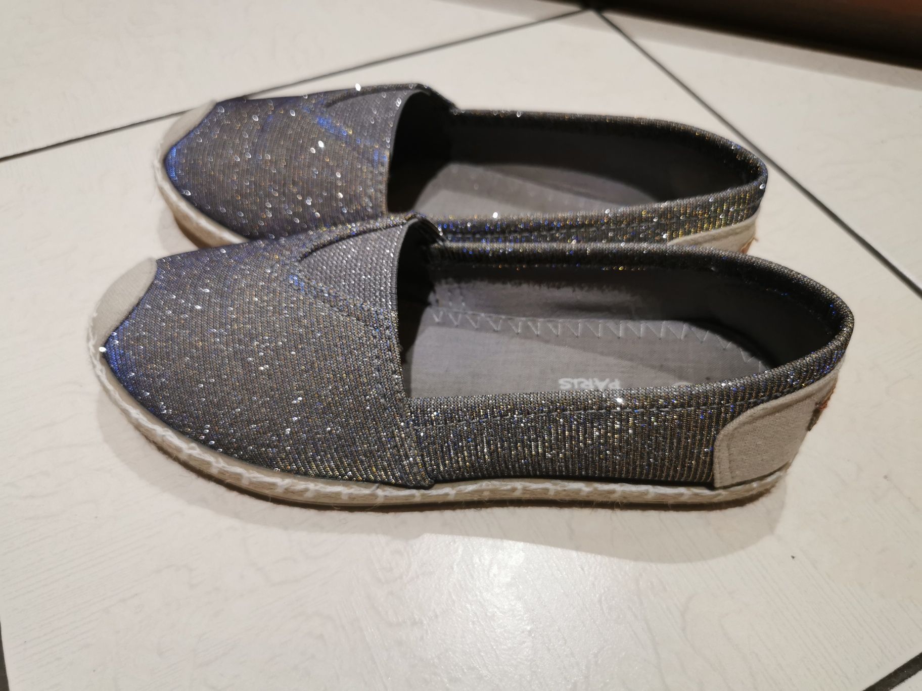 Espadryle dziewczynka rozmiar 34 elegandzkie