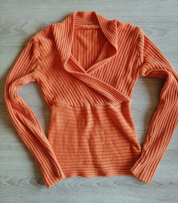 Bluzeczka / sweterek w kolorze pomarańczowym