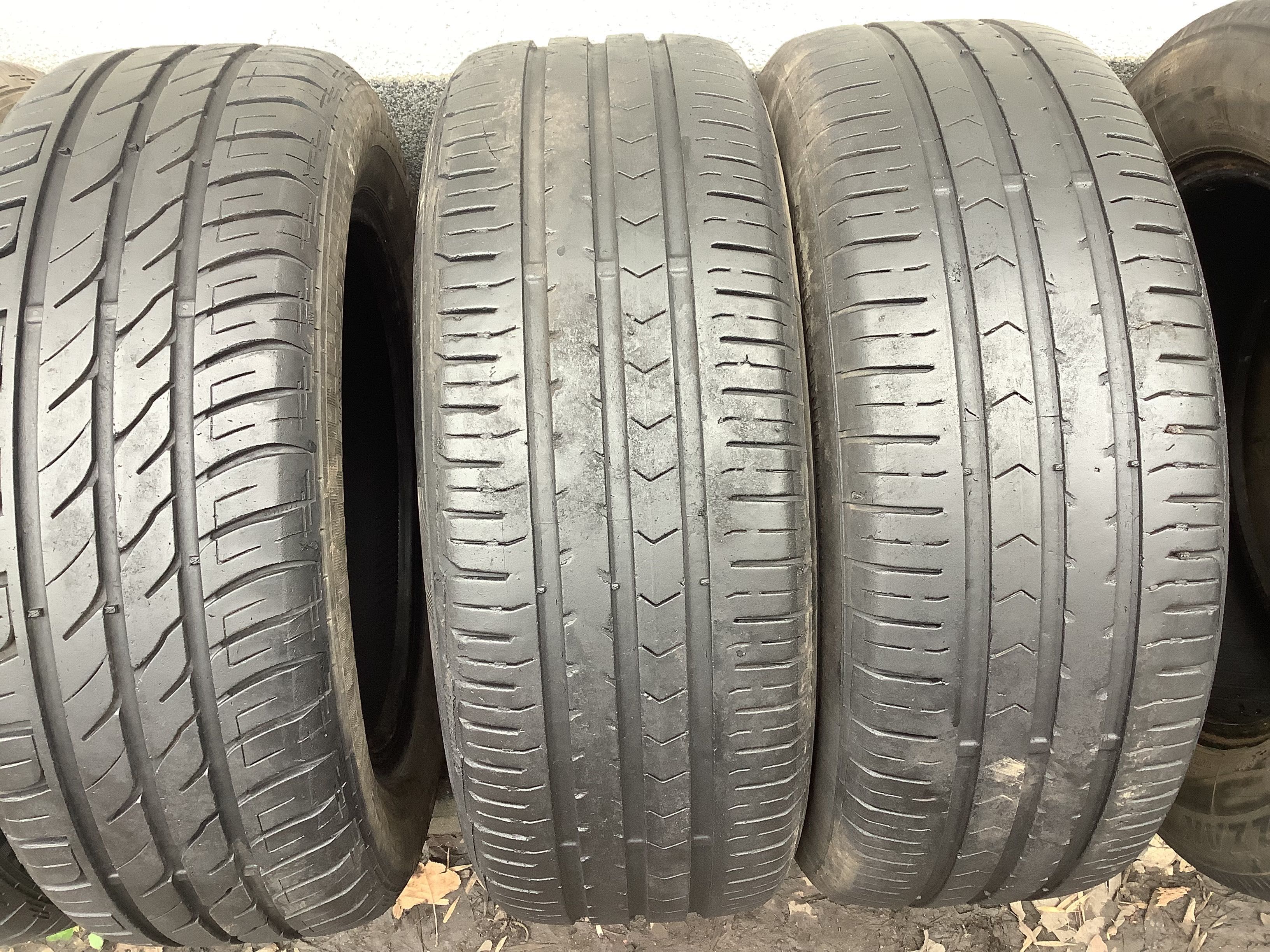 CONTINENTAL 195/60r15 2szt opony lato letnie 5mm 2018r