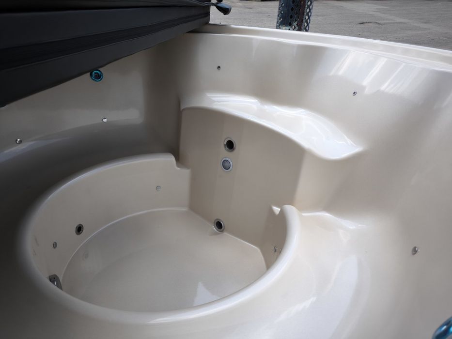 Balia ogrodowa gorąca beczka jacuzzi hydromasaż aeromasaż
