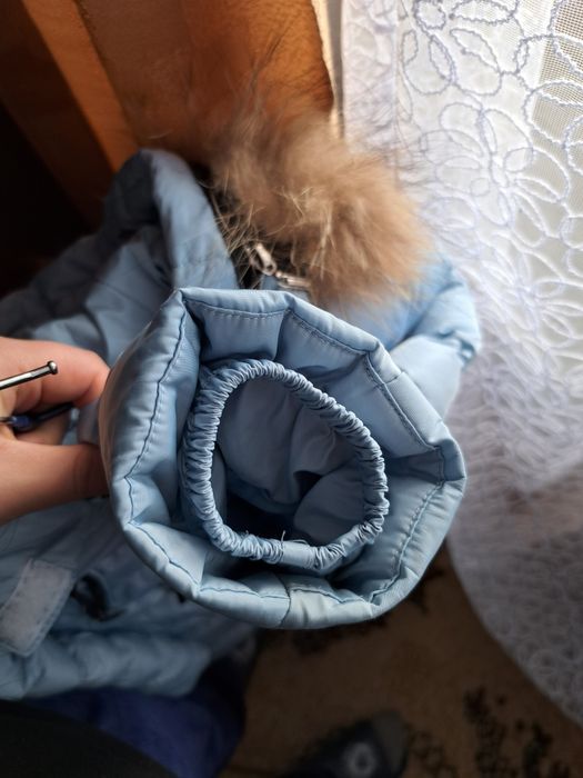 Зимова куртка для дівчинки 134