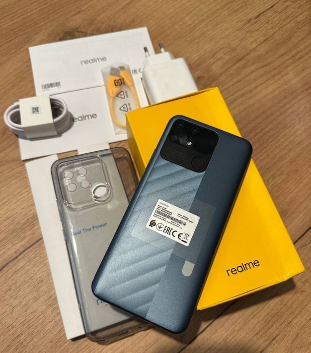 ‼️Смартфон Realme Narzo 50A 4/64 ГБ RMX3430 Oxygen Green Новий!