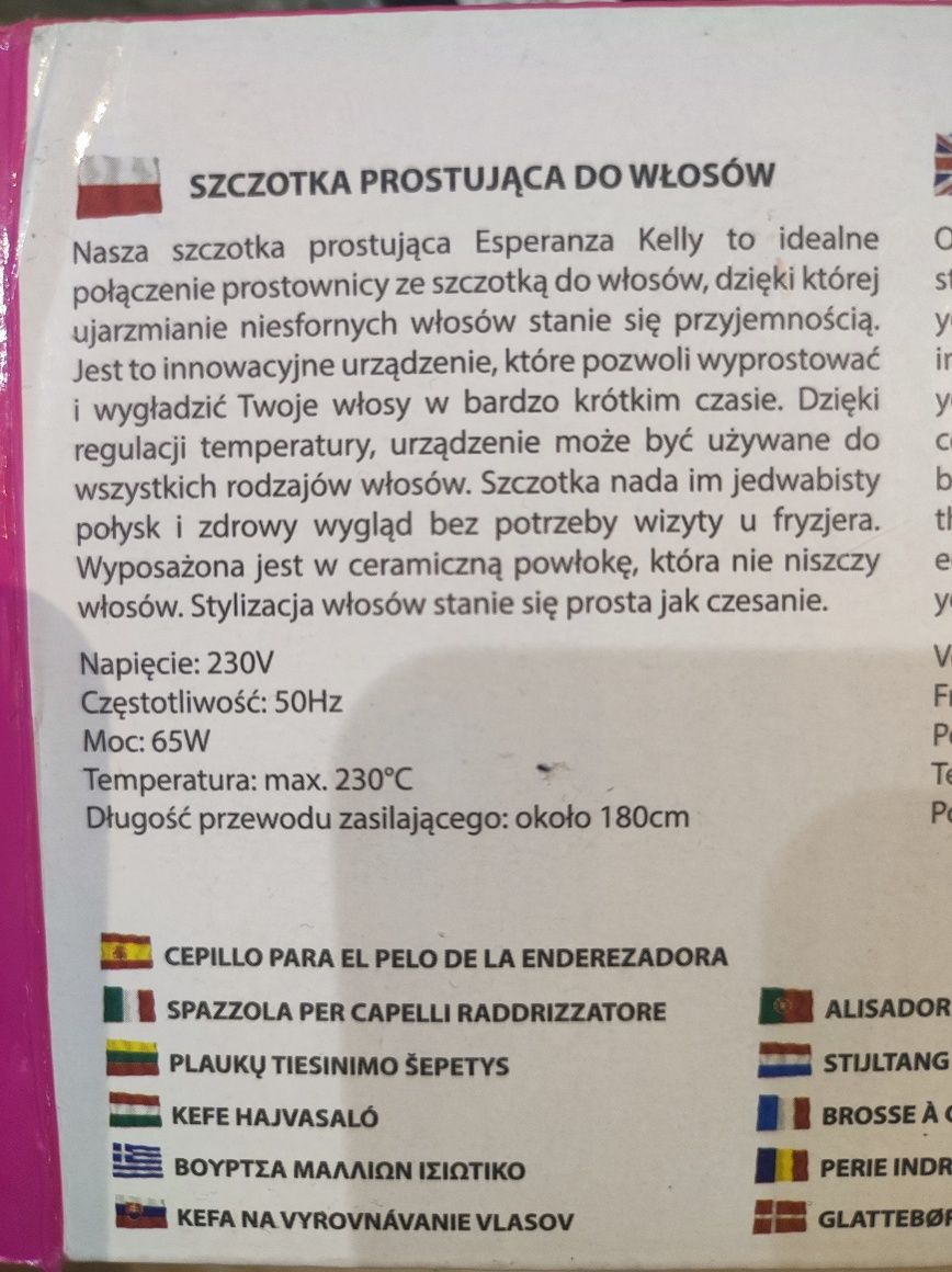 Szczotka prostująca