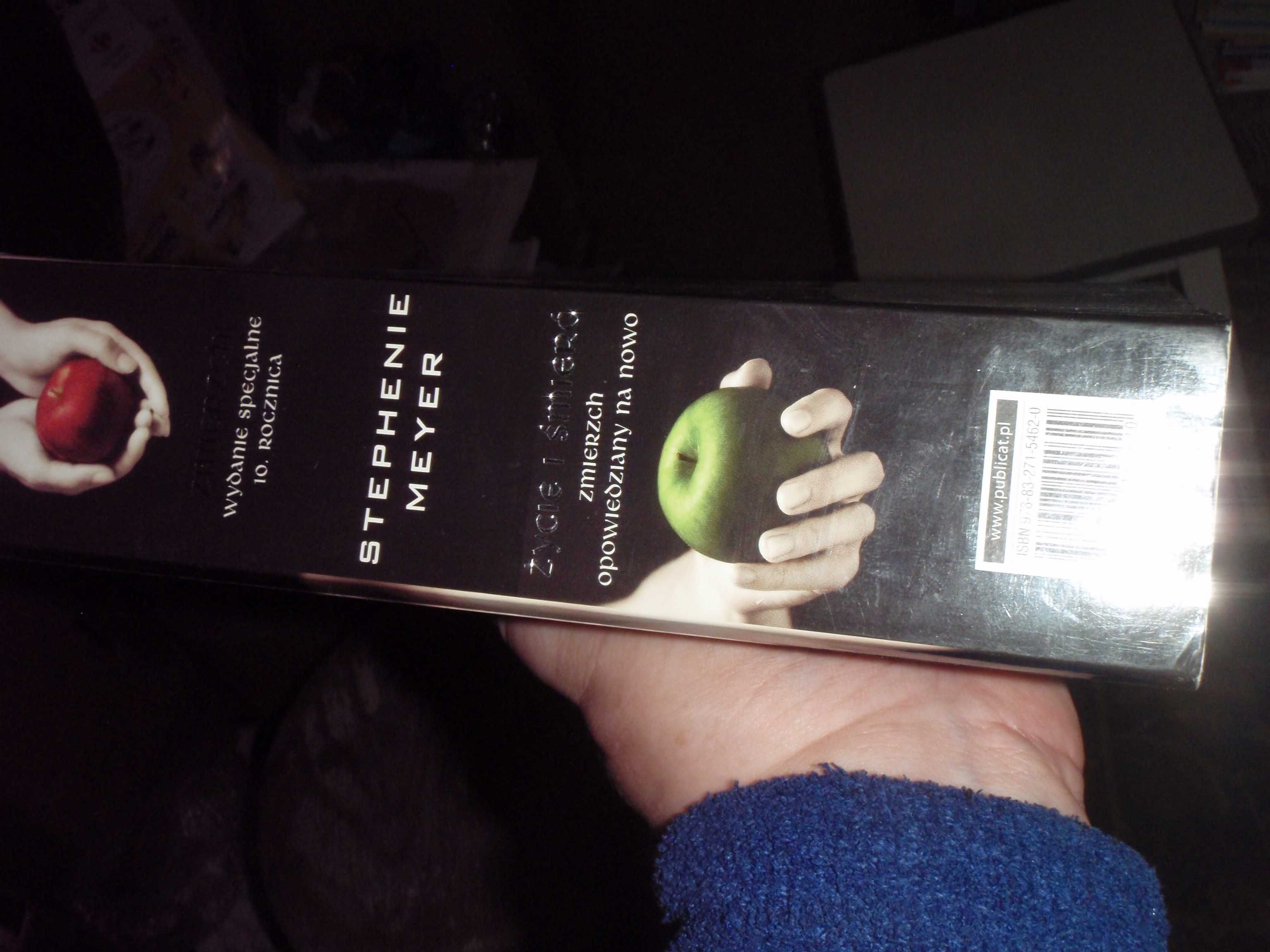 SAGA ZMIERZCH 4 tomy Stephenie Meyer cała seria +  Życie i Śmierć