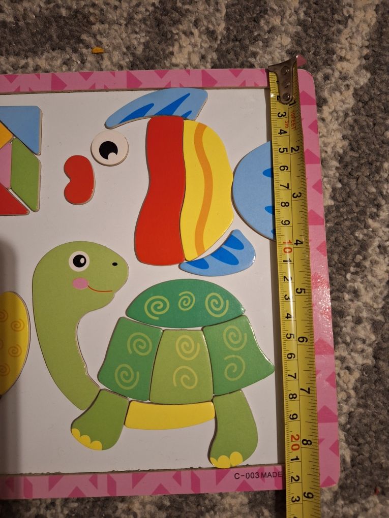 Puzzle magnetyczne dla najmłodszych 4 obrazki