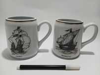 Canecas - Museu de Marinha - Portugal - Barcos: Nau | Barca