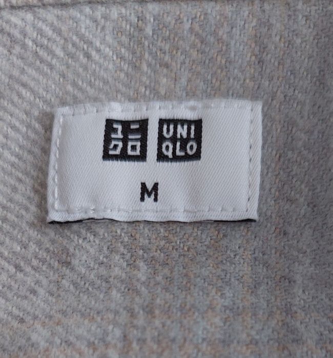 Uniqlo сорочка фланелева р.М