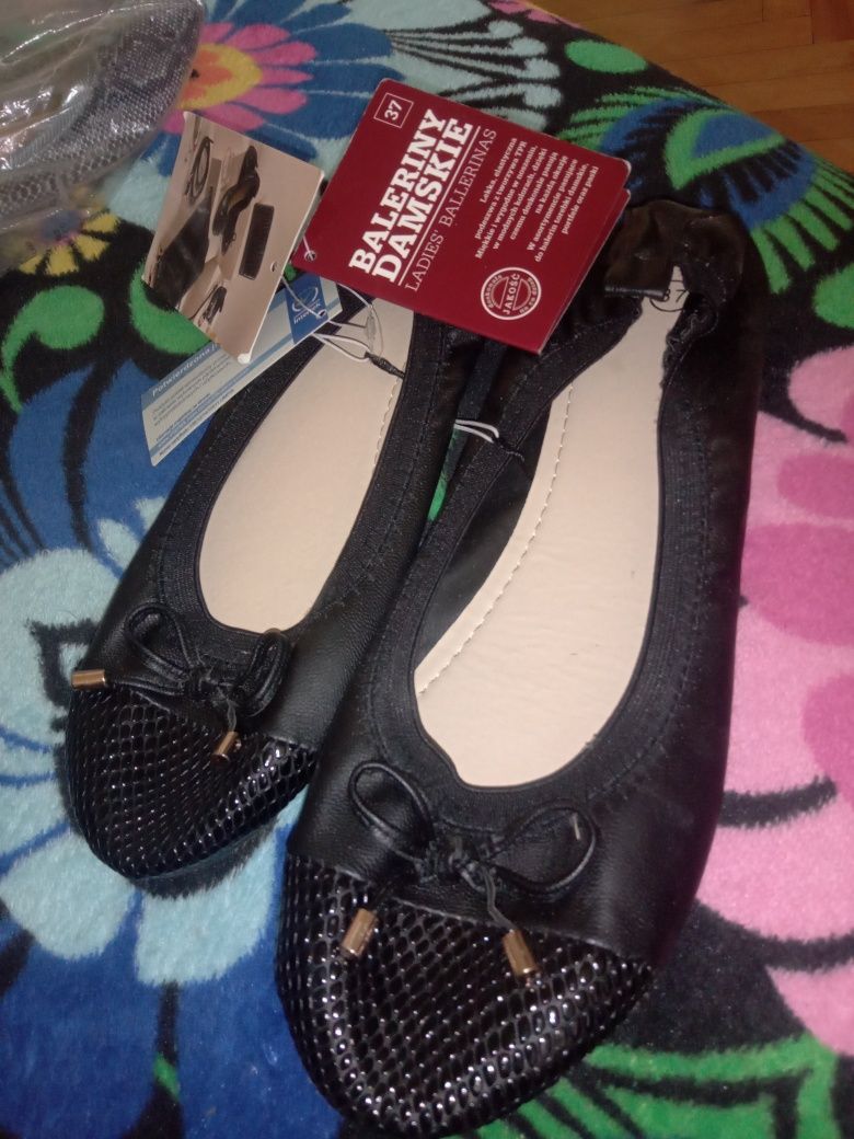 Nowe buty balerinki