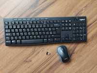 Zestaw Klawiatura LOGITECH Wireless Keyboard K270 + Myszka M185